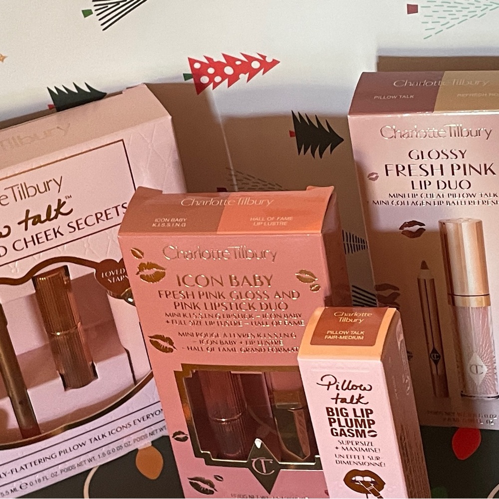 Charlotte Tilbury Fresh Pink Makeup Set